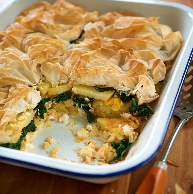 Silverbeet and Potato Pie | qcwacountrykitchens.com.au