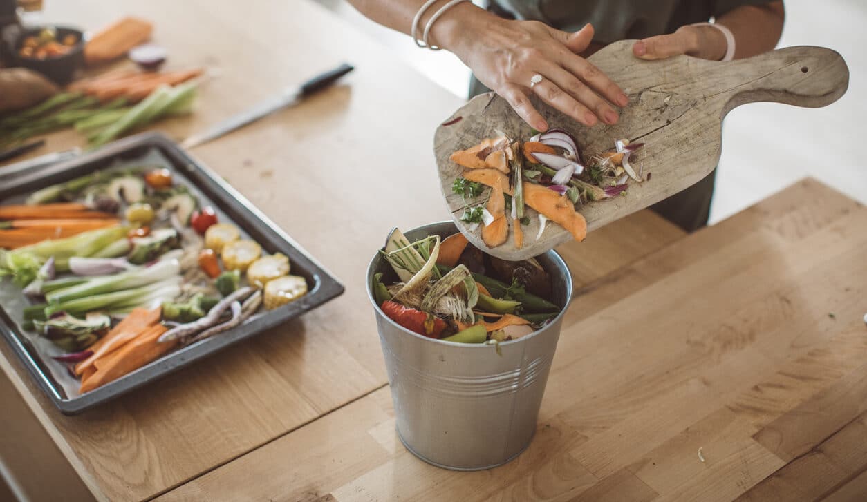 Making Compost From Vegetable Leftovers 