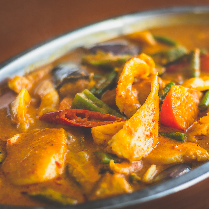 Plate of Assam Curry