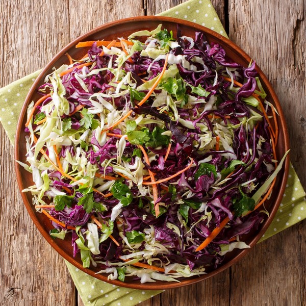 Light and Crunchy Coleslaw