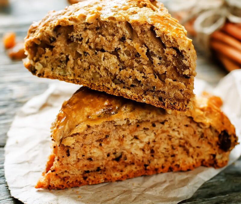Pumpkin and Date Wholemeal Scones