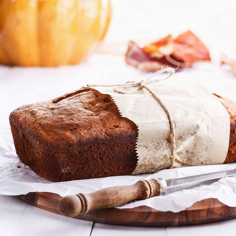 Spiced Pumpkin Tea Bread