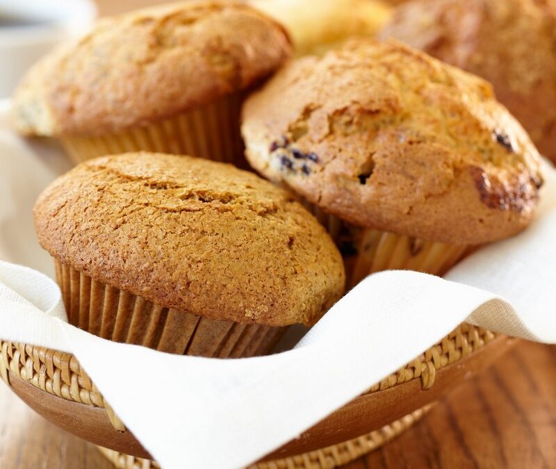 Sticky Date and Pear Muffins