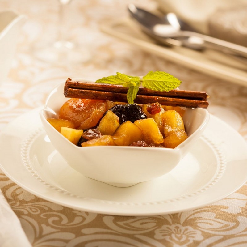 Bowl of Winter Fruit Medley