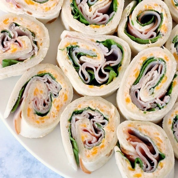Spinach, Ham and Egg Roll-ups