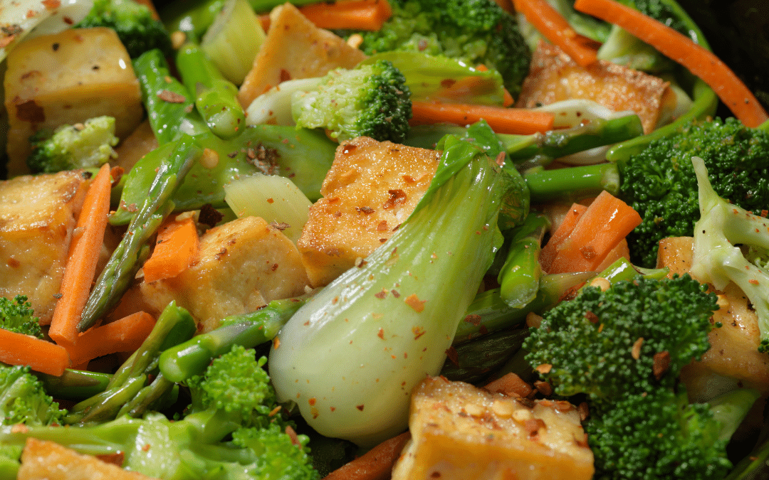 Tofu, Broccoli and Cashew Stir Fry