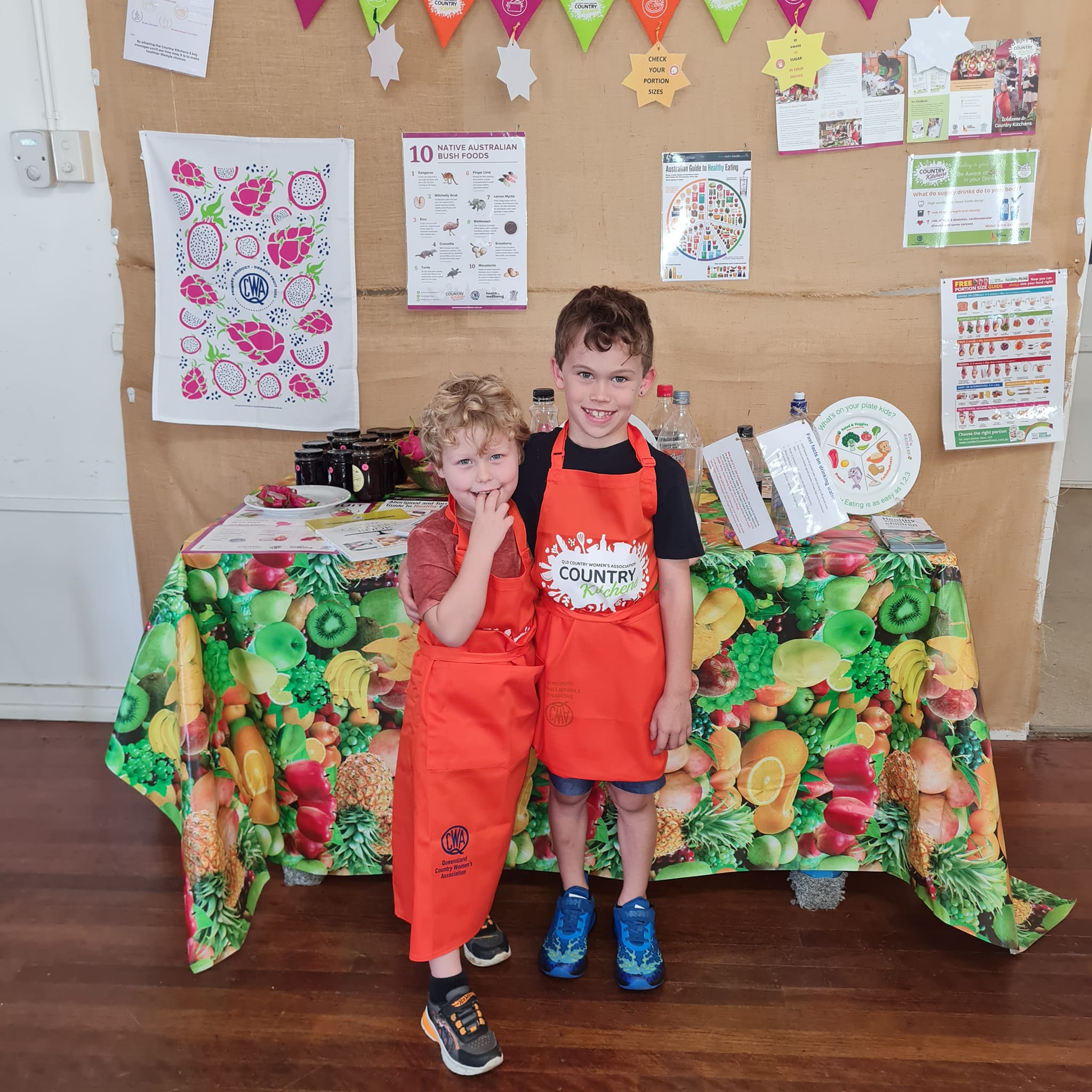 Two Facilitators during a Country Kitchens Event Photo