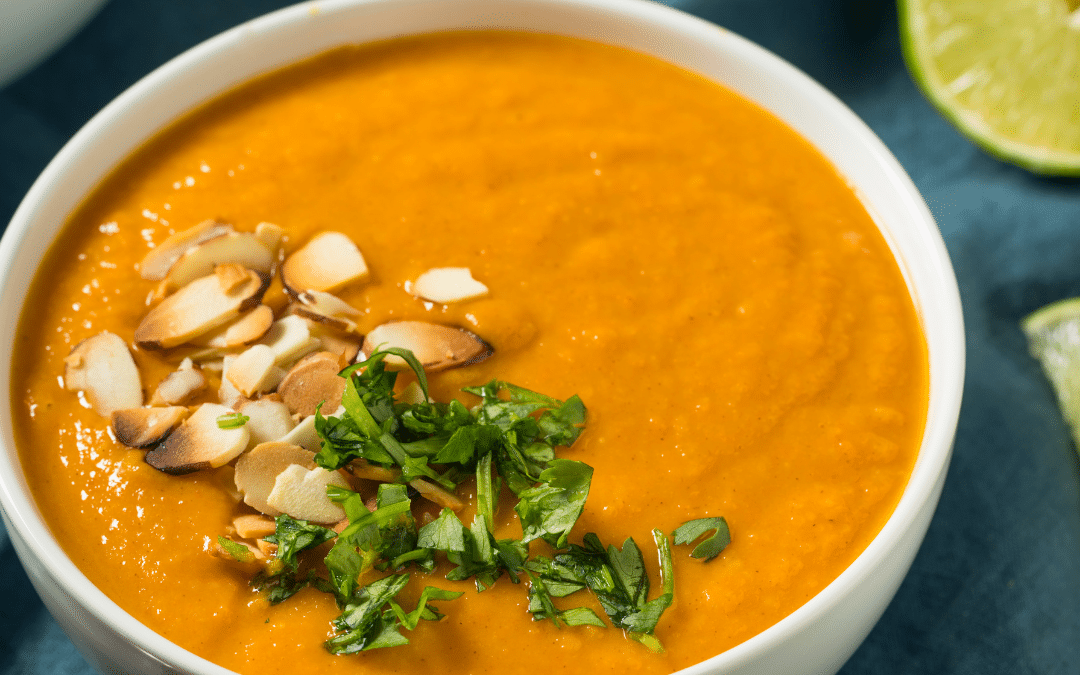 Pumpkin, Coconut and Ginger Soup