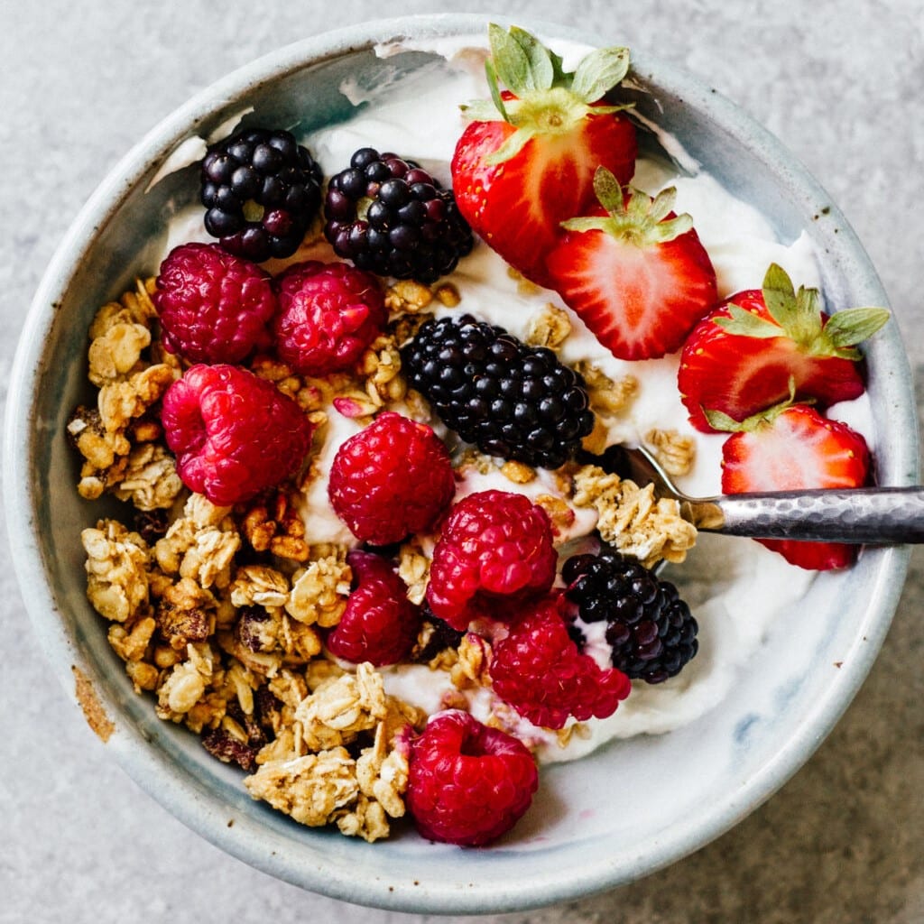 Granola with Fresh Fruit and Yoghurt | QCWA Country Kitchens