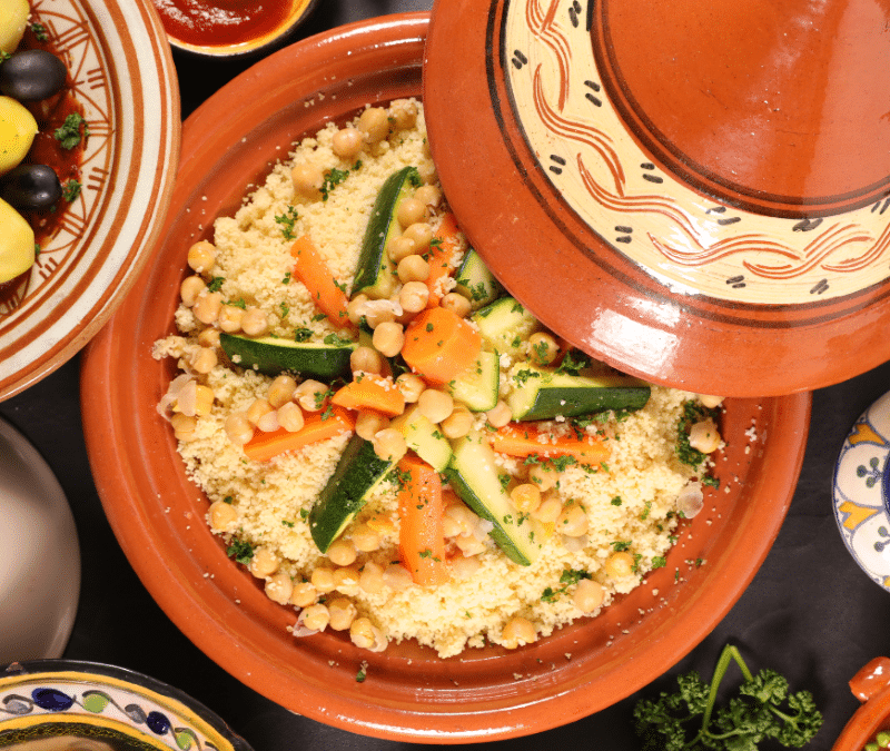 Moroccan Couscous with Seven Vegetables