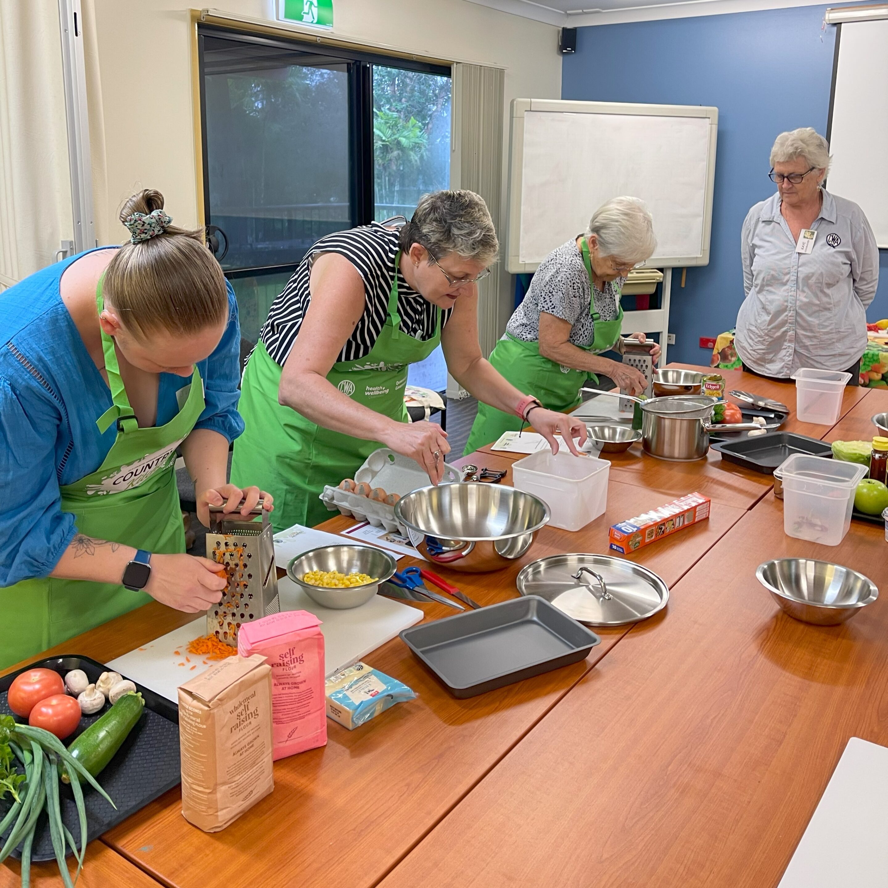 Two Facilitators during a Country Kitchens Event Photo