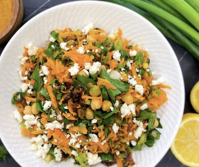 Carrot and Chickpea Salad