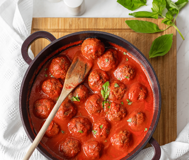 Five Vegetable Meatballs