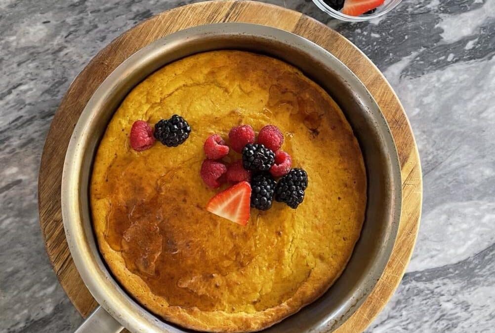 Baked Pumpkin Pancake