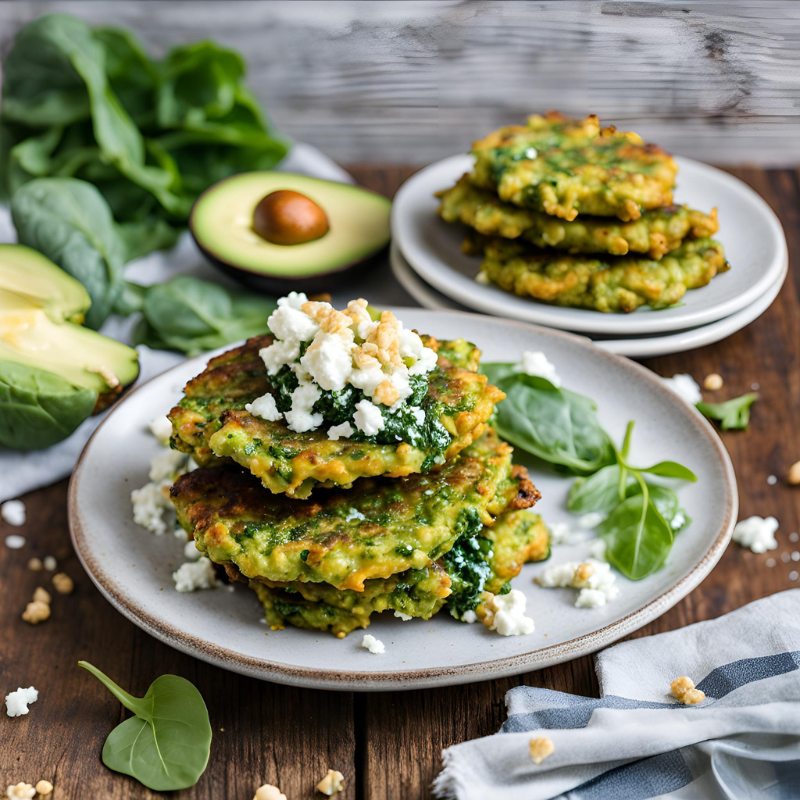 Pea and Broccoli Fritters