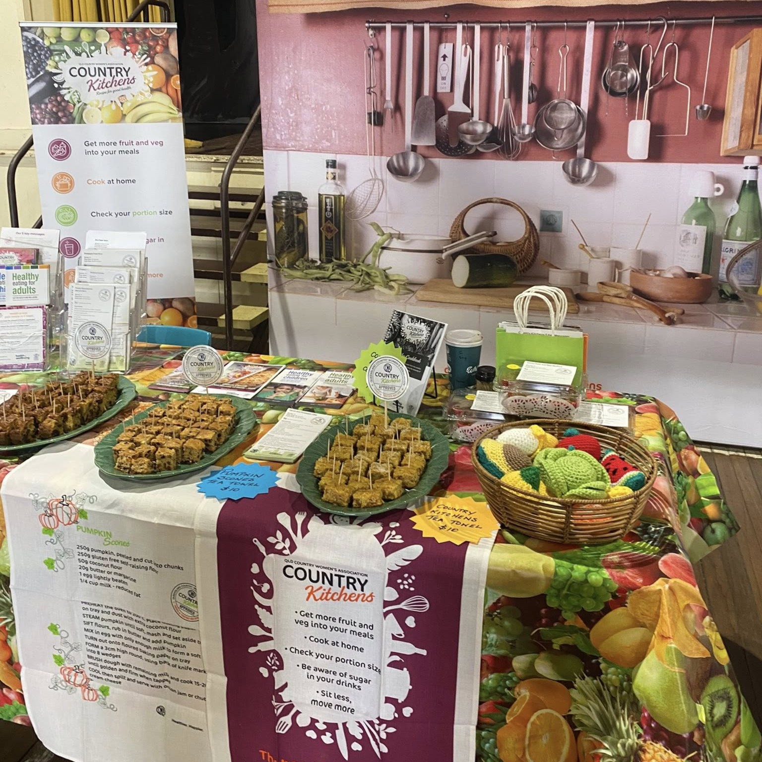 Two Facilitators during a Country Kitchens Event Photo