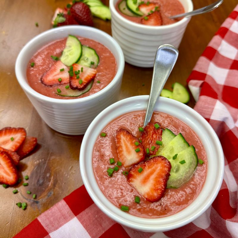 Strawberry Gazpacho