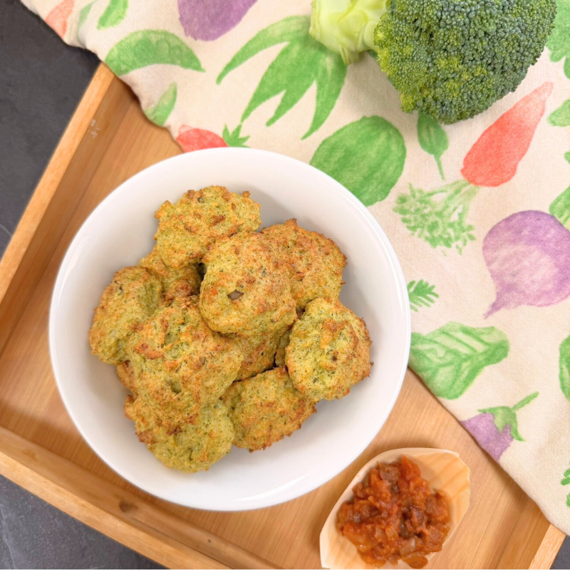 Cheesy Broccoli Bites