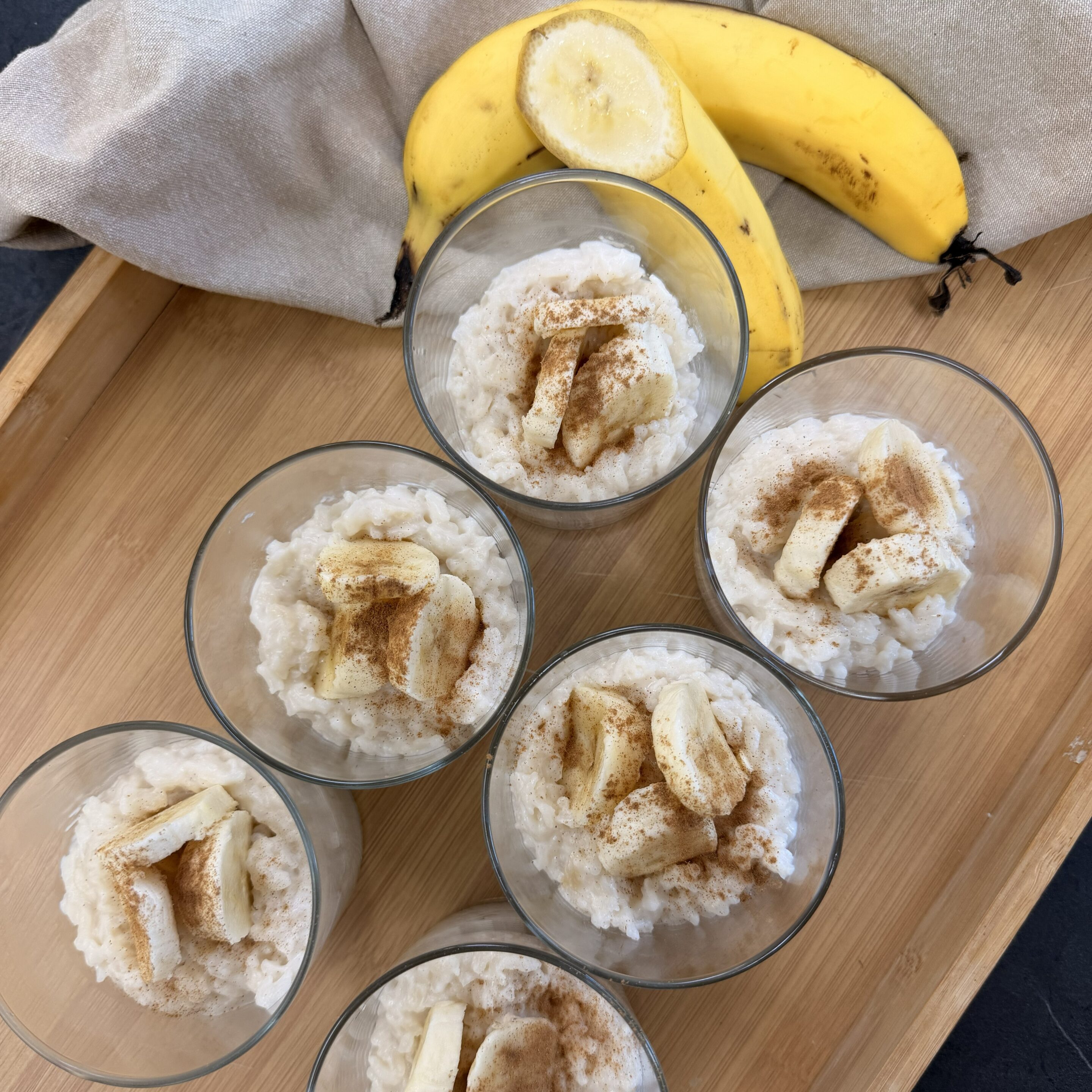 Banana Coconut Rice Pudding