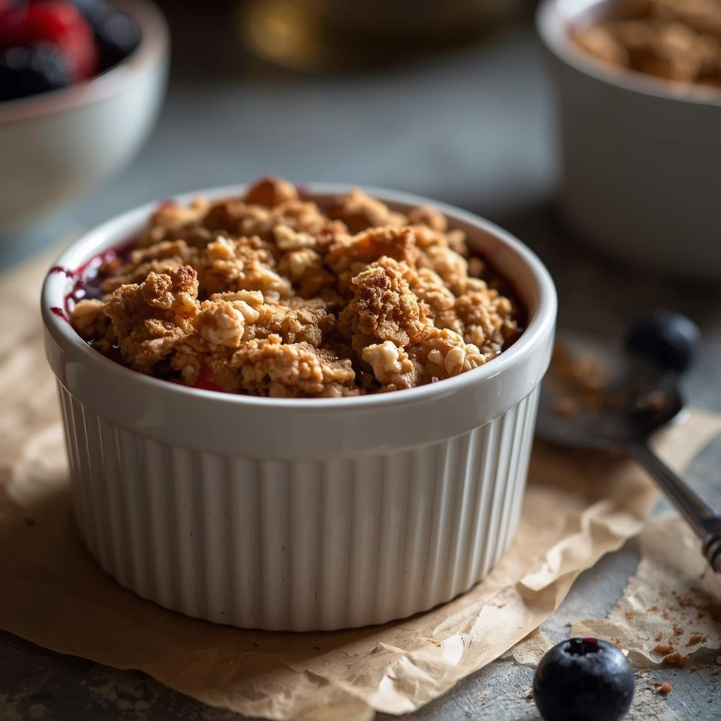 Mixed Berry Crumble Cup