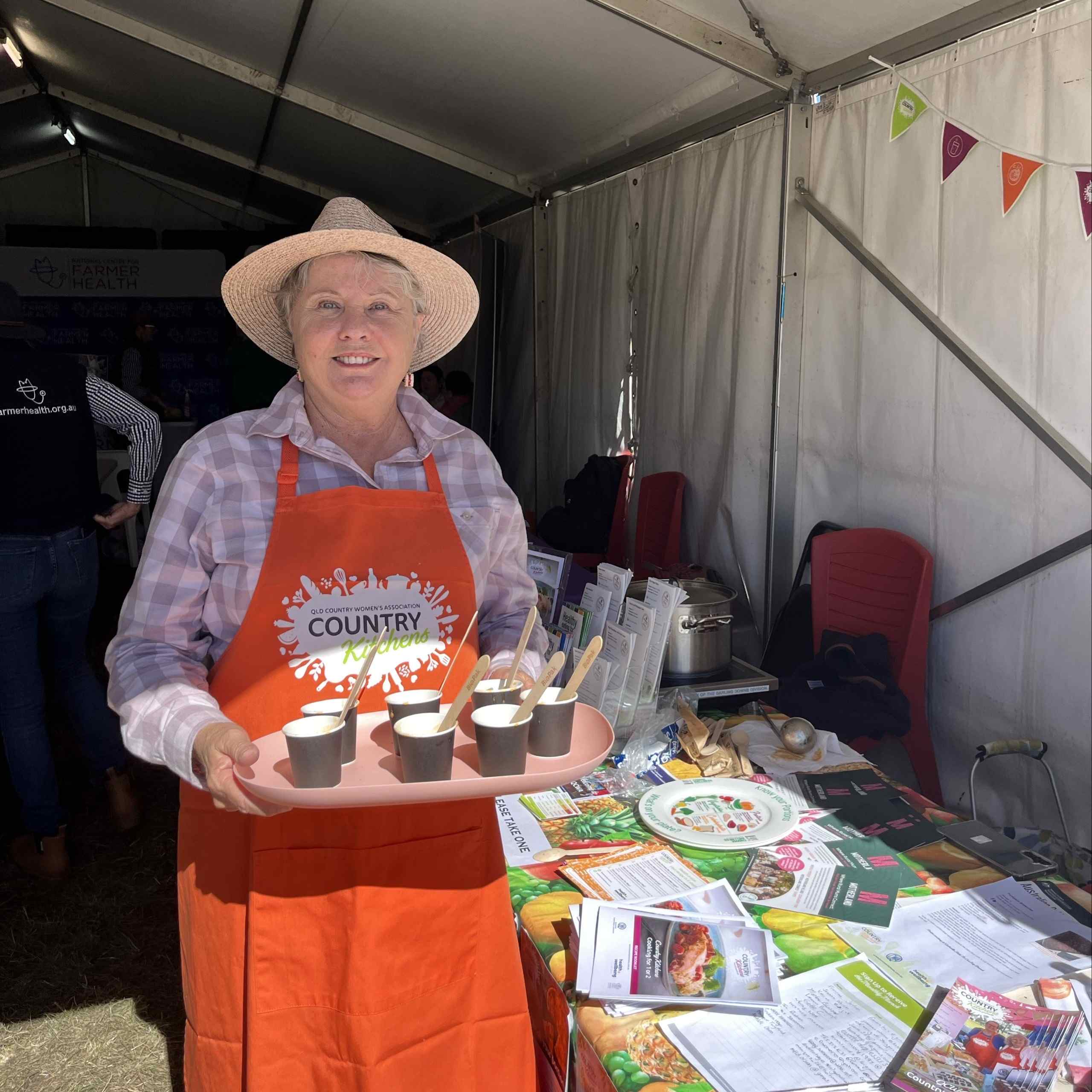 Two Facilitators during a Country Kitchens Event Photo