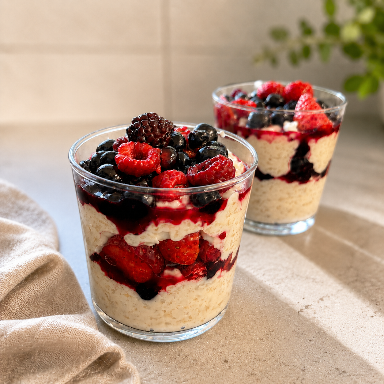 Fruity Oat Parfait