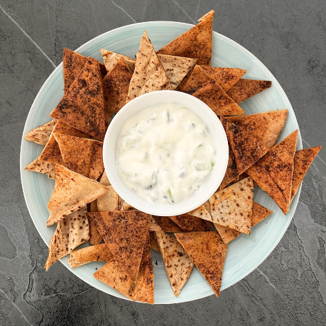 Tzatziki and Pita Chips