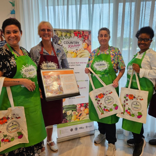 Two Facilitators during a Country Kitchens Event Photo
